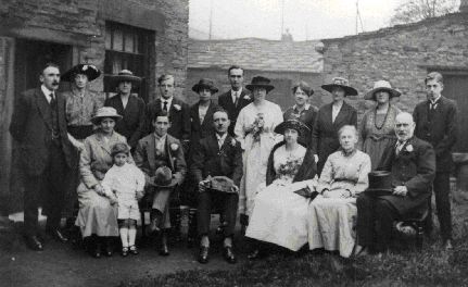 Irene Wilson's Wedding in 1920