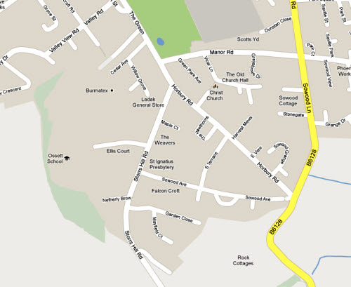 Sowood Manor area 2013
