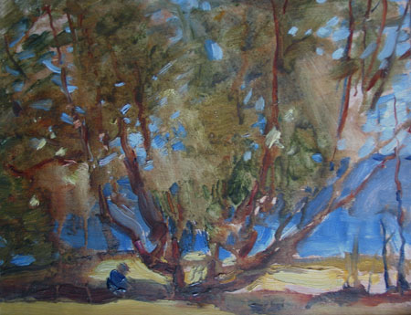 paintings of trees. The Trees, Runswick