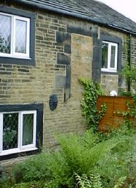 Back of cottages