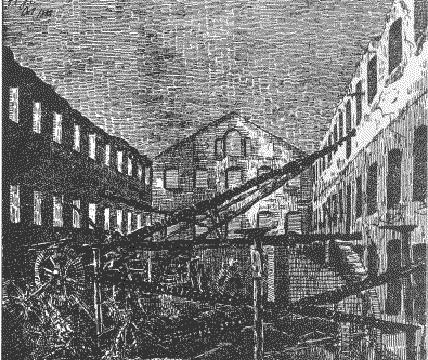 Northfield Mill - burned out