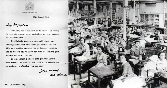 MIckman's Royal Letter and the Hoisiery Factory