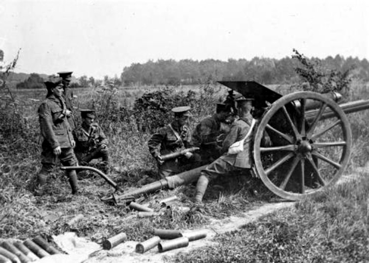 18lb Field Gun in WW1