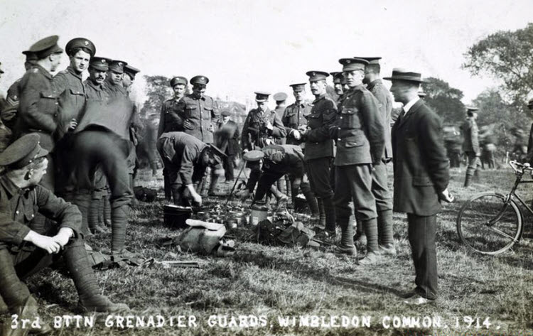 3rd Battalion, Greandier Guards in 1914