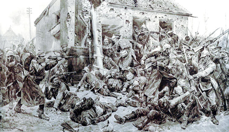 Battle of MOns, 24th August 1914 - Day 2