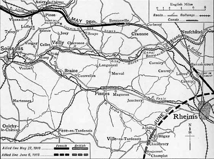Third Battle of the Aisne May - June 1918