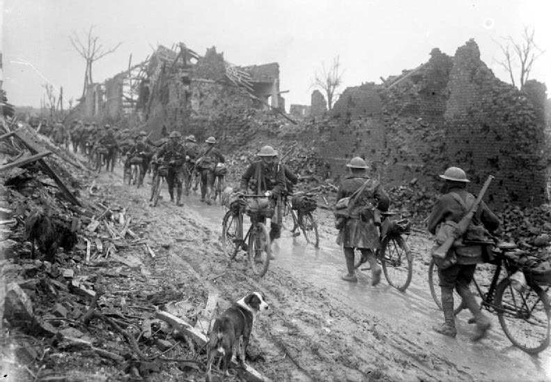 British Cyclist Company Somme 1917