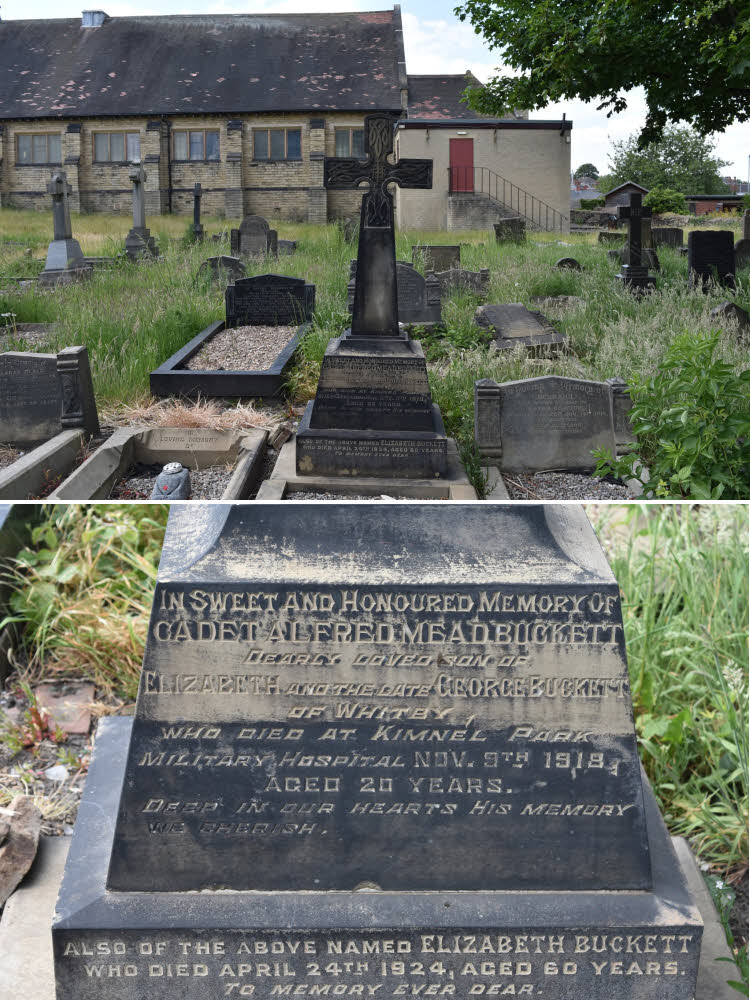 Buckett Grave at St Johns