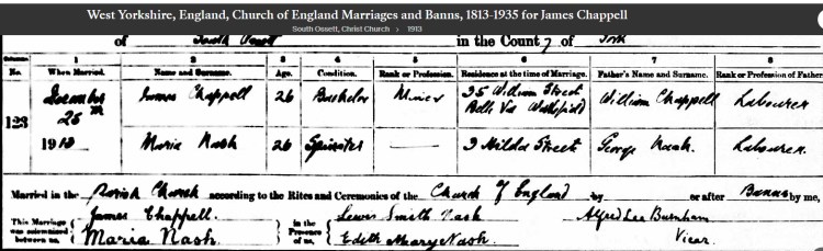 Marriage Certificate