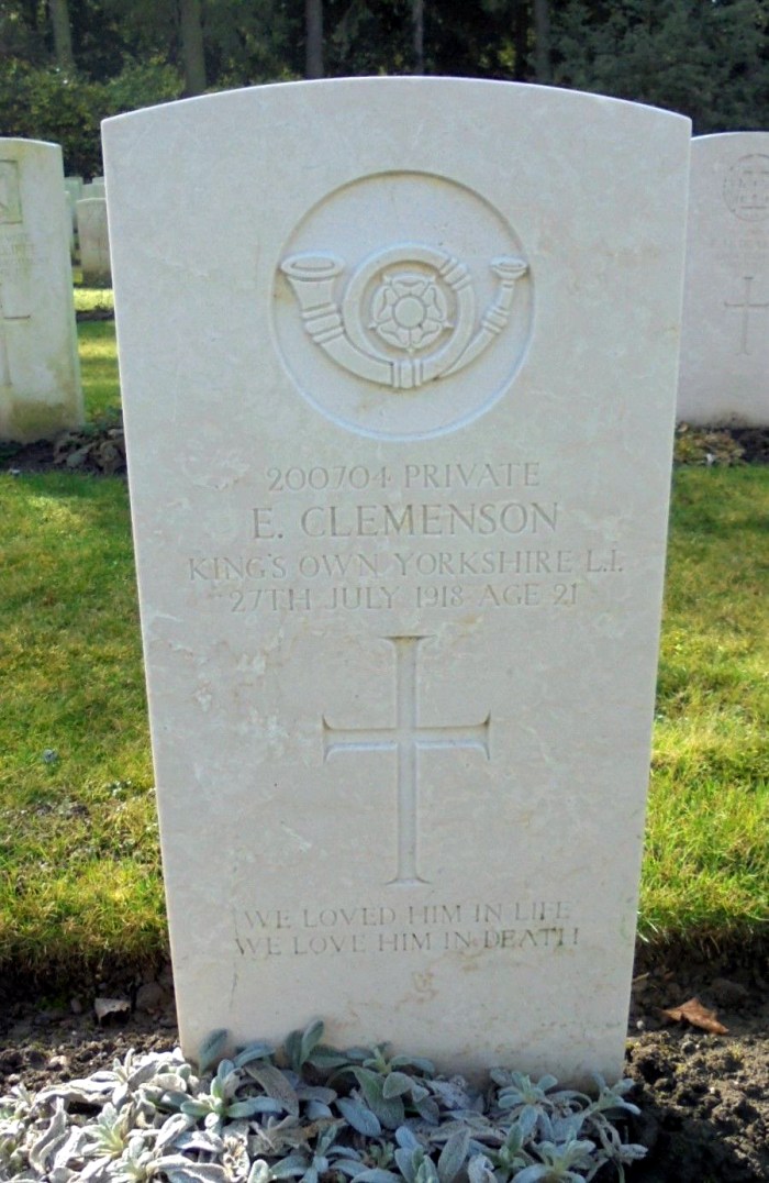 EDward Clemenson Grave