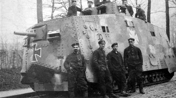 German A7V Tank 1918