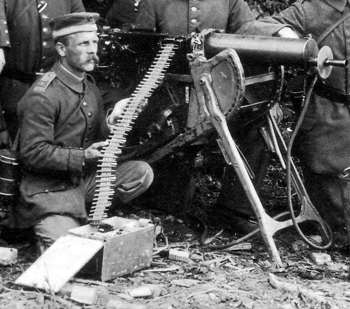 German MG-08 Heavy Machine Gun