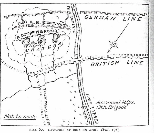 Hill 60 18th April 1915