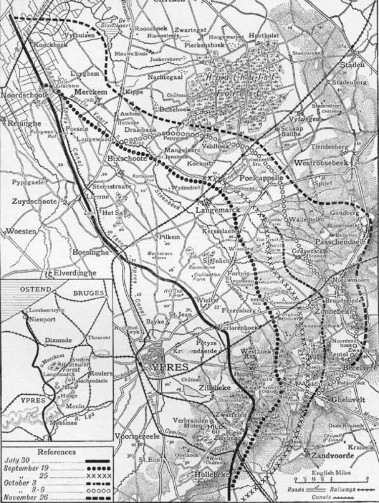 Ypres Map