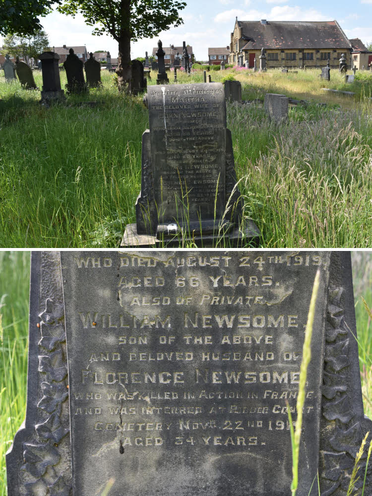Newsome Grave St Johns