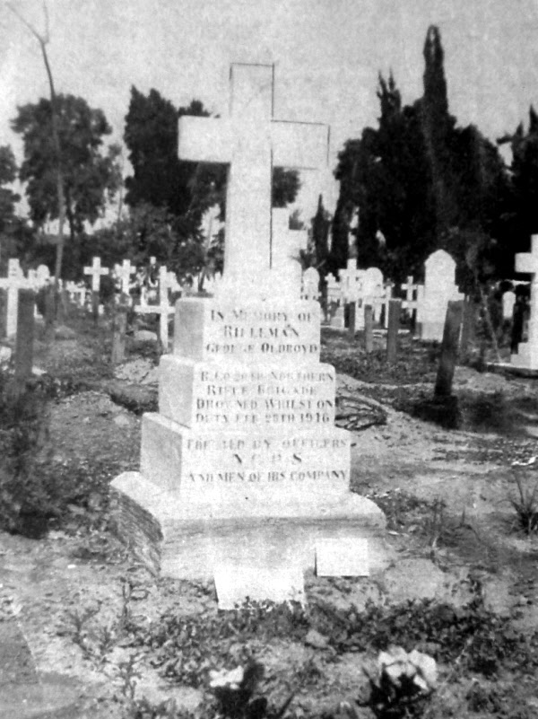 Grave of Rifleman George Oldroyd