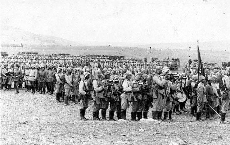 Ottoman Empire Turkish soldiers WW1