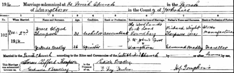 Marriage Certificate