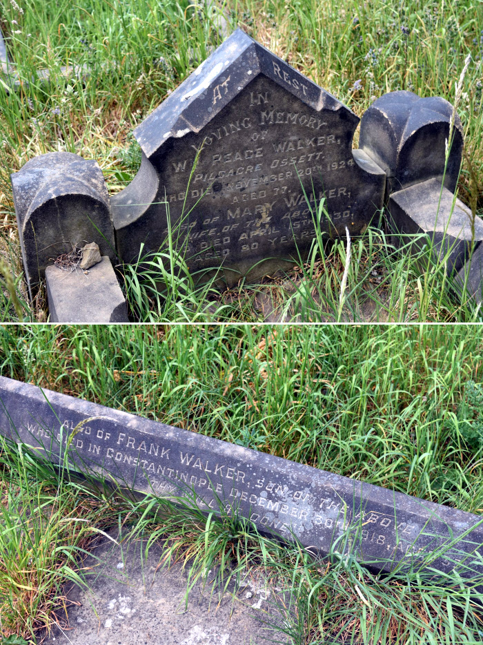 Walker Grave at St Johns