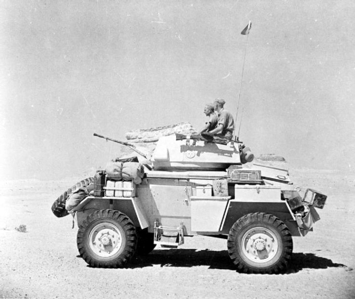 12th lancers patrol in desert