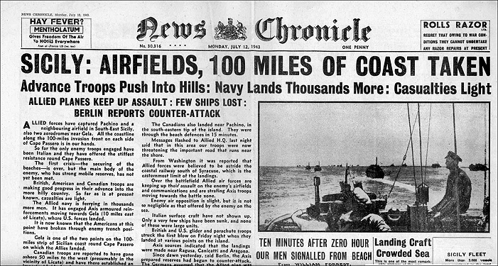 Invasion of Sicily 1943