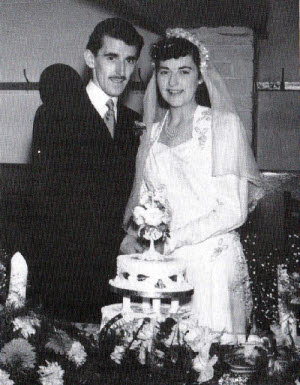 Stan Barstow and Connie Kershaw wedding 1951