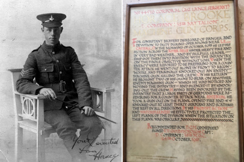 Horace Brooke with DCM Citation