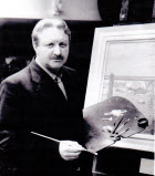 Christopher Cavania Sanders RA circa 1955