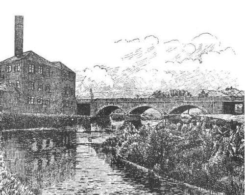 Calder Vale Mill in 1888