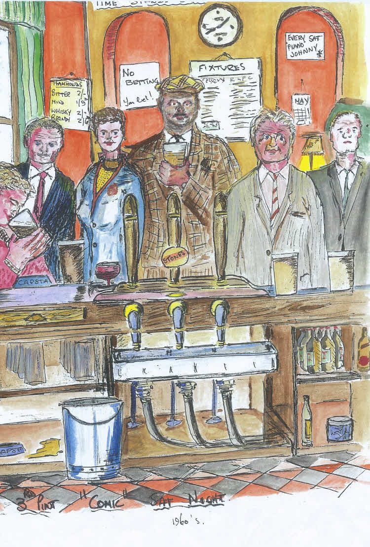 Comic Drinking Mates