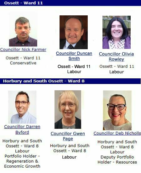 Ossett Councillors