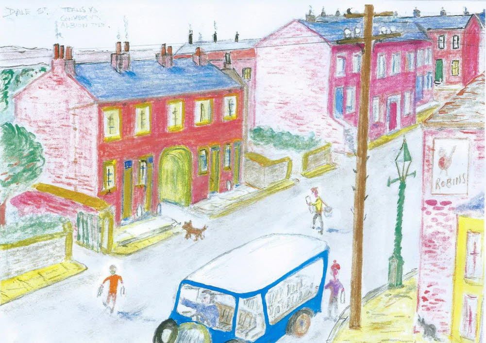 Dale Street with Teall's Yard and Conyer's Yard