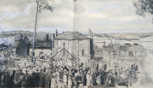 Gawthorpe Maypole by Horace Brooke