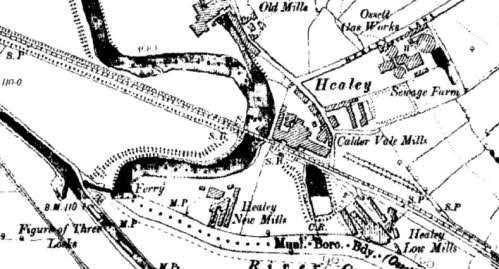 Healey Mills, Ossett 1894