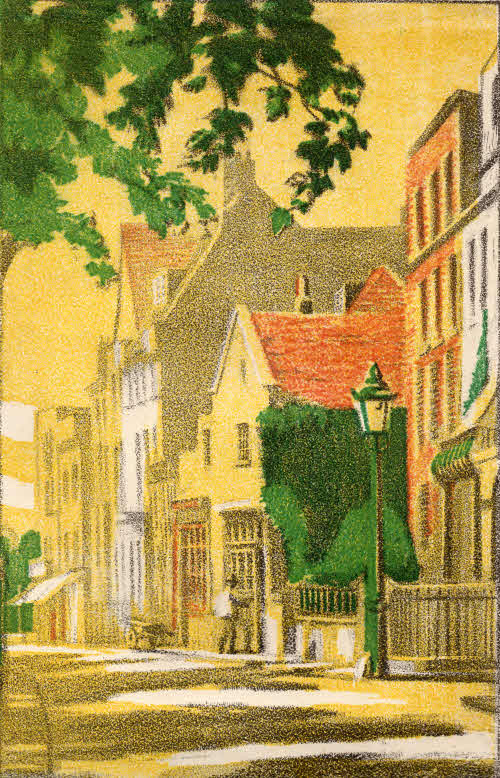 Print by Horace Brooke from the Regent Studio period