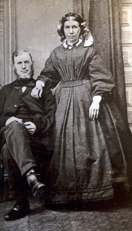 John Wilson with wife Selina