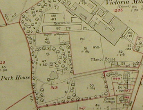 Park House Map 1900