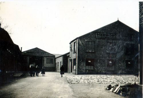 Moorcroft Mill entrance from Church St in 1941