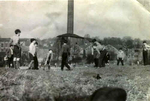 Ossett Grammar School Boys Palying about 1961