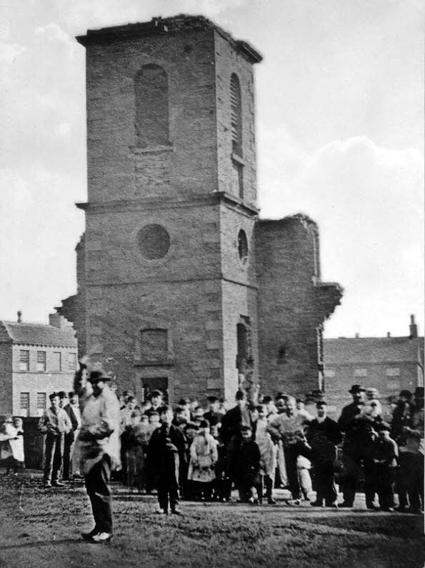 Old Ossett Church in Market Place