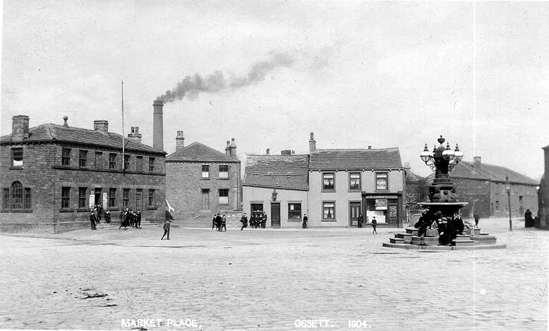 Ossett Market Place 1900