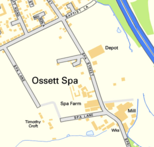 Ossett Spa 2010 Map