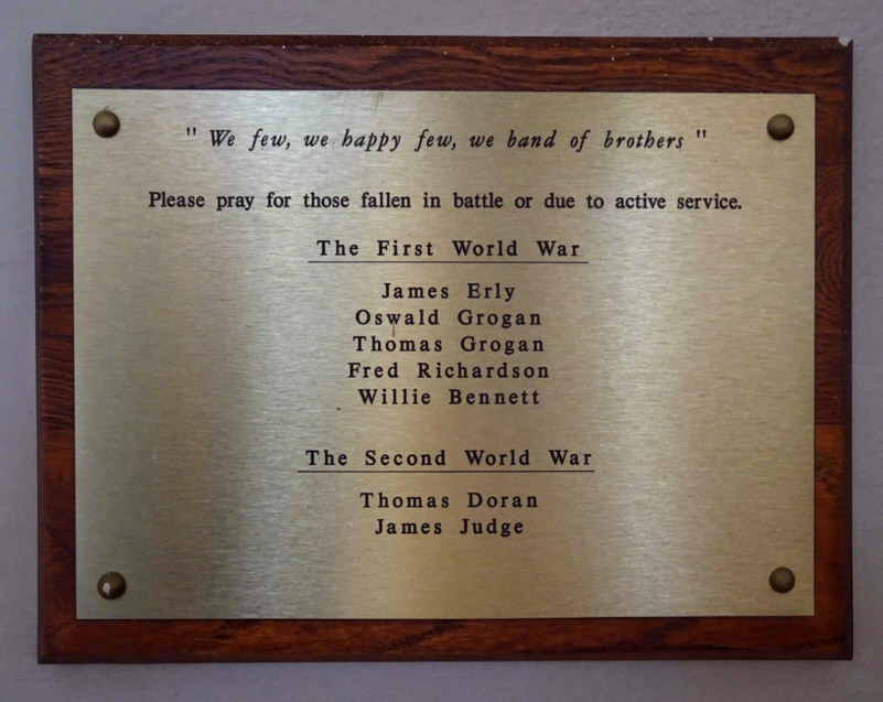 St. Ignatius War Memorial