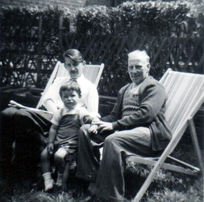 Stan Barstow, Neil Barstow & Wilfred Barstow - Three generations of the Barstow family