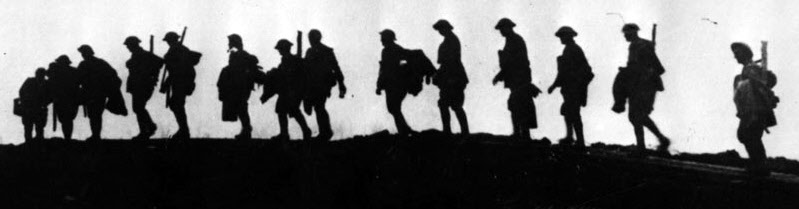 WW1 Troops Marching