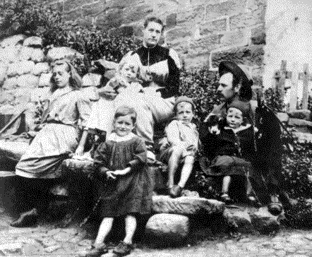 Mark Senior and Family at Runswick Bay