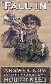 Recruitment poster WW1