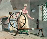 Spinning yarn